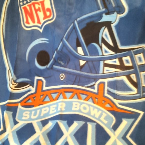 Super Bowl XXXIX (39) Blanket NEW in Package! RARE Hard To Find - Picture 3 of 7
